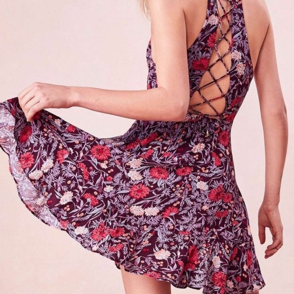 urban outfitters purple dress